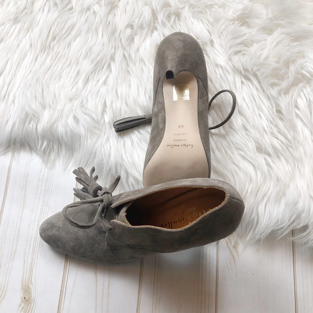 Bettye Muller Roxy Oxford Pumps Tassels‎ size 10